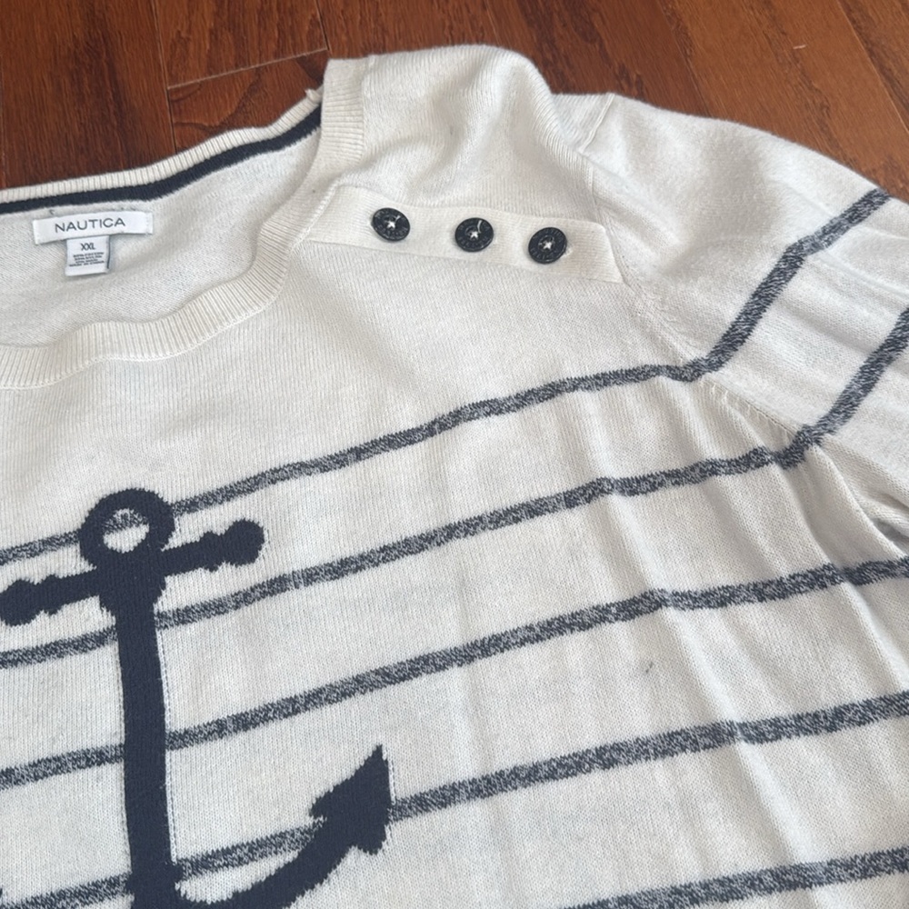 Nautica Anchor Sweater - Picture 7 of 11